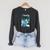 Marvel Comixology Invaders Go To Atlantis Comic Book Cover Raglan Sleeve Sweatshirt Dark Grey Heather