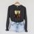 Marvel Comixology Invaders War Ghost Comic Book Cover Raglan Sleeve Sweatshirt Dark Grey Heather