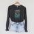 Marvel Comixology Ironheart Issue 3 Comic Book Cover Raglan Sleeve Sweatshirt Dark Grey Heather