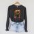 Marvel Comixology Prisoner X Comic Book Cover Raglan Sleeve Sweatshirt Dark Grey Heather