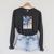 Marvel The Marvels Comic Book Cover 1 Raglan Sleeve Sweatshirt Dark Grey Heather