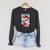 Marvel X-Men Ms Marvel Vs Death-Bird Comic Book Cover Raglan Sleeve Sweatshirt Dark Grey Heather Marvel X-Men Ms Marvel Vs Death-Bird Comic Book Cover Raglan Sleeve Sweatshirt Dark Grey Heather