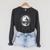 Mouse Reading Book Full Moon Lake Scenery Raglan Sleeve Sweatshirt Dark Grey Heather Mouse Reading Book Full Moon Lake Scenery Raglan Sleeve Sweatshirt Dark Grey Heather