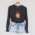 Natural Science Textbook Anatomy Hedgehog Raglan Sleeve Sweatshirt Dark Grey Heather