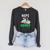 Nope Not a Gamer Bookworm Reader Book Lover For Teens Moms Raglan Sleeve Sweatshirt Dark Grey Heather