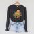 Octopus Reading Book Bookworm Librarian Women Men Kids Raglan Sleeve Sweatshirt Dark Grey Heather