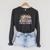 Physical Therapy Floral Book Easter PT Physical Therapist Raglan Sleeve Sweatshirt Dark Grey Heather