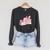 Pink Bow Books And Cherries For Book Lover Girl Women Raglan Sleeve Sweatshirt Dark Grey Heather Pink Bow Books And Cherries For Book Lover Girl Women Raglan Sleeve Sweatshirt Dark Grey Heather