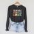 Probably Reading Smut Retro Spicy Romance Books Smut Reader Raglan Sleeve Sweatshirt Dark Grey Heather