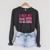 i Put My Book Down To Be Here Raglan Sleeve Sweatshirt Dark Grey Heather