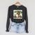 Raccoon Family Reading Around Treetop Home Books Adventure Raglan Sleeve Sweatshirt Dark Grey Heather