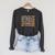 There Is No Such Thing Too Many Book National Library Week Raglan Sleeve Sweatshirt Dark Grey Heather