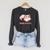 Read-A-Lotl Axolotl Books Reader Raglan Sleeve Sweatshirt Dark Grey Heather