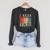 I Read Banned Books Reader Bookworm Raglan Sleeve Sweatshirt Dark Grey Heather