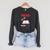 Read Blue Patriotic Book Lover Girls Independence Raglan Sleeve Sweatshirt Dark Grey Heather