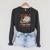Read Books I Cross Stitch Sewing Stitcher Quilt Cross Stitch Raglan Sleeve Sweatshirt Dark Grey Heather