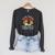 Read Books Drink Coffee Fight Evil Book Lover Worm Nerd Raglan Sleeve Sweatshirt Dark Grey Heather