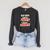 Read Books Lift Weights Fight Fascists Activist Raglan Sleeve Sweatshirt Dark Grey Heather