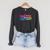 Read Books Lift Weights Fight Fascists Tie Dye Men Women Raglan Sleeve Sweatshirt Dark Grey Heather