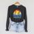 I Read Dead People Book Nerds Reading Raglan Sleeve Sweatshirt Dark Grey Heather