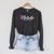 Read Your Heart Out Reading Librarian Book Across America Raglan Sleeve Sweatshirt Dark Grey Heather