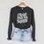 I Read Past My Bedtime Book Lover Reading Quote Raglan Sleeve Sweatshirt Dark Grey Heather