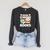 Read S'More Books Camping Reading Bookworm Book Lover Raglan Sleeve Sweatshirt Dark Grey Heather