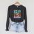 Read S'More Books Cute Campfire For Book Love Raglan Sleeve Sweatshirt Dark Grey Heather