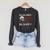 Read Smut Be Happy Dark Romance Merch Smutt Book Lover Women Raglan Sleeve Sweatshirt Dark Grey Heather