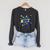 Reader Book Lover Reading Is My Superpower Raglan Sleeve Sweatshirt Dark Grey Heather