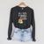 Reader All I Need Is Books And Cats Cat Lover Kitten Reading Raglan Sleeve Sweatshirt Dark Grey Heather