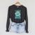 Reading Books Easily Distracted By Dragons And Books Raglan Sleeve Sweatshirt Dark Grey Heather