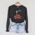 Reading Books Librarian Reader Nerd It's Fine Teacher School Raglan Sleeve Sweatshirt Dark Grey Heather