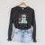 Reading Make You Bright Reader Book Lover Bookworm Christmas Raglan Sleeve Sweatshirt Dark Grey Heather
