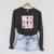 Reading Is My Jam Preppy Stawberry Bookworm Book Lover Nerd Raglan Sleeve Sweatshirt Dark Grey Heather
