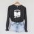 Reading Is Lit Book Lover Raglan Sleeve Sweatshirt Dark Grey Heather