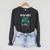 Reading For Men Women Octopus Books Geek Read Learning Raglan Sleeve Sweatshirt Dark Grey Heather