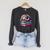 Reading Muffler Sloth On Stack Of Books Raglan Sleeve Sweatshirt Dark Grey Heather