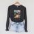 Reading Is Out Of This World Cute Astronaut Books Lover Raglan Sleeve Sweatshirt Dark Grey Heather