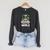 Reading Is Out Of This World Space Book Lover Bookworm Raglan Sleeve Sweatshirt Dark Grey Heather