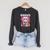 Readsalotl Axolotl Reading Book Bookworm Raglan Sleeve Sweatshirt Dark Grey Heather
