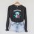 Readsolotl Amphibian Read Book Herpetologist Cute Axolotl Raglan Sleeve Sweatshirt Dark Grey Heather