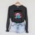 Readsolotl Pink Kawaii Axolotl Book Lover Reading Raglan Sleeve Sweatshirt Dark Grey Heather