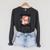 Romantasy Book Club Fantasy Bookish Reading Banned Books Raglan Sleeve Sweatshirt Dark Grey Heather