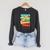 Shakira's Reading Shirt Personalized Book Reading Raglan Sleeve Sweatshirt Dark Grey Heather