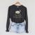 Socially Selective Shirt Subtle Introvert Book Lover Raglan Sleeve Sweatshirt Dark Grey Heather