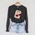 Spicy Book Club Member Romance Fantasy Reader Bookish Raglan Sleeve Sweatshirt Dark Grey Heather