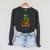 Star Wars Alien Bounty Hunter Zuckuss Comic Book Raglan Sleeve Sweatshirt Dark Grey Heather