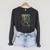 Star Wars The Book Of Boba Fett Rainbow Logo Raglan Sleeve Sweatshirt Dark Grey Heather