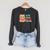 Stay Home Read Books Pet My Cat Regret Nothing Cats Book Raglan Sleeve Sweatshirt Dark Grey Heather